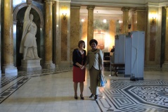 26 September 2015 The Speaker of the National Assembly of the Republic of Serbia in meeting with the Speaker of the National Assembly of the South African Republic